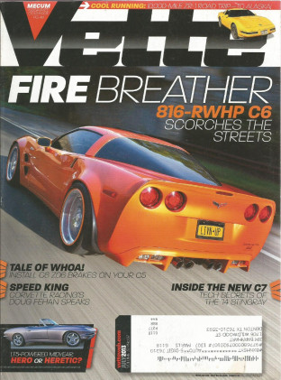 VETTE 2013 JULY - C5 BRAKE UPGRADE, NEW C7 STUDIED, RARE LS6 SHARK